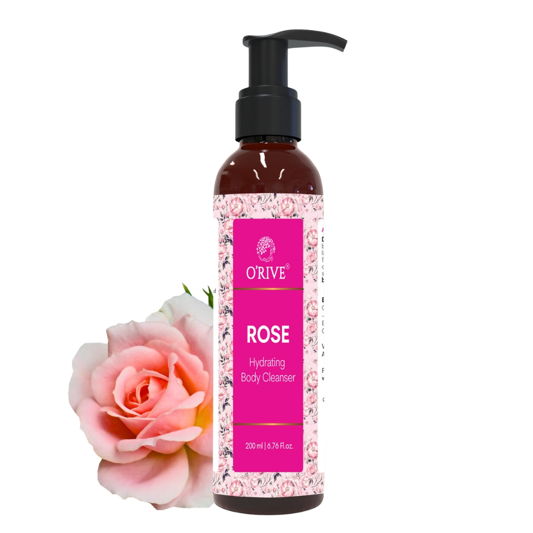 Rose Body Wash Gentle Daily Cleanser 200 ML