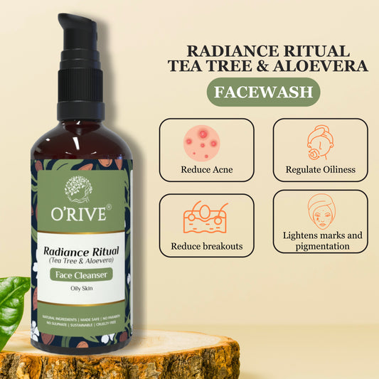 Radiance Ritual (Tea Tree) | Facewash | For Oily Skin