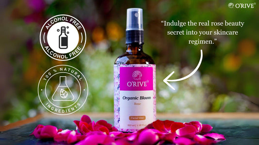 Unveiling the Beauty Secret: The Best Natural Setting Spray with a Touch of Rose Toner Elegance - Orive Organics