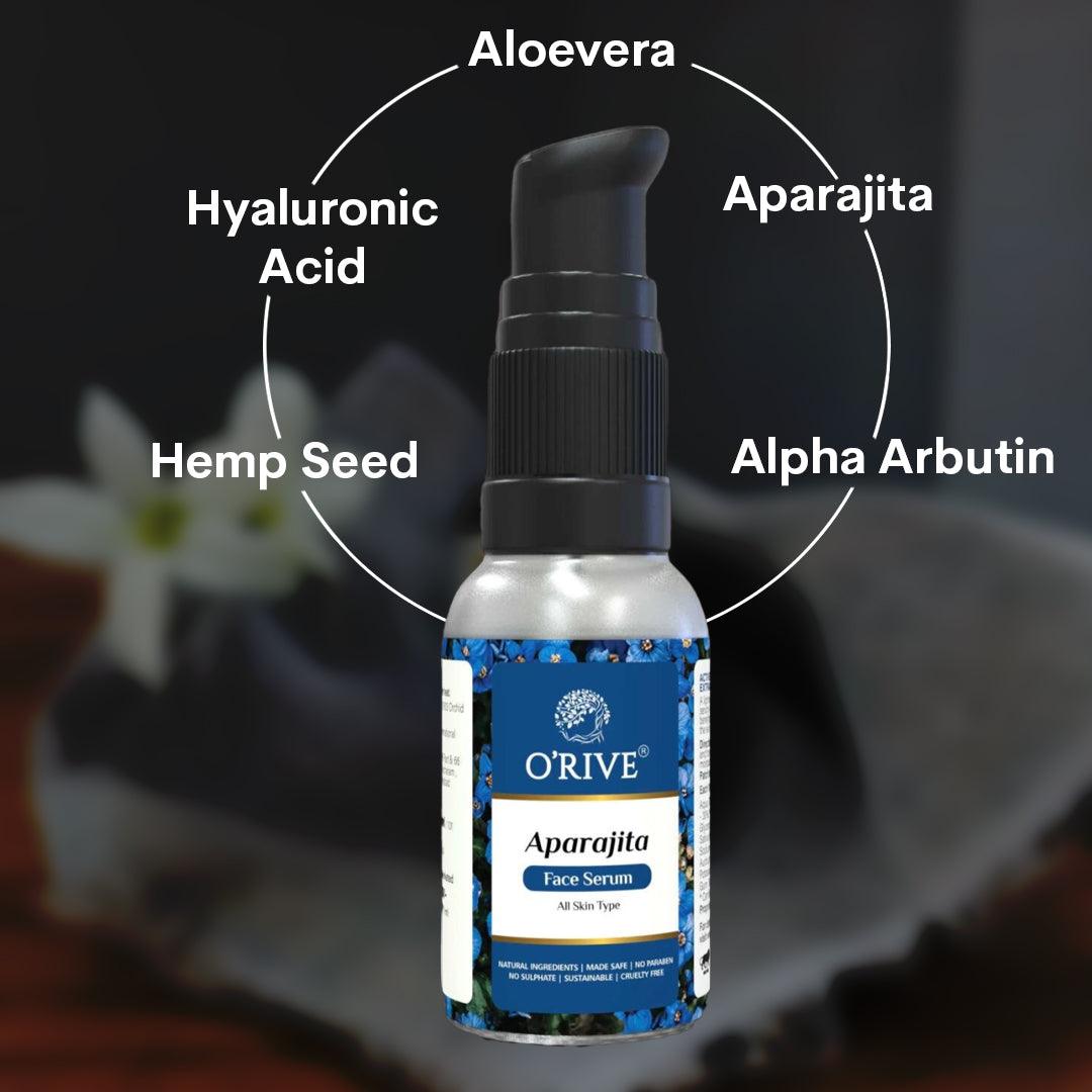 Aparajita | Ultra Hydrating & Brightening Serum - Orive Organics