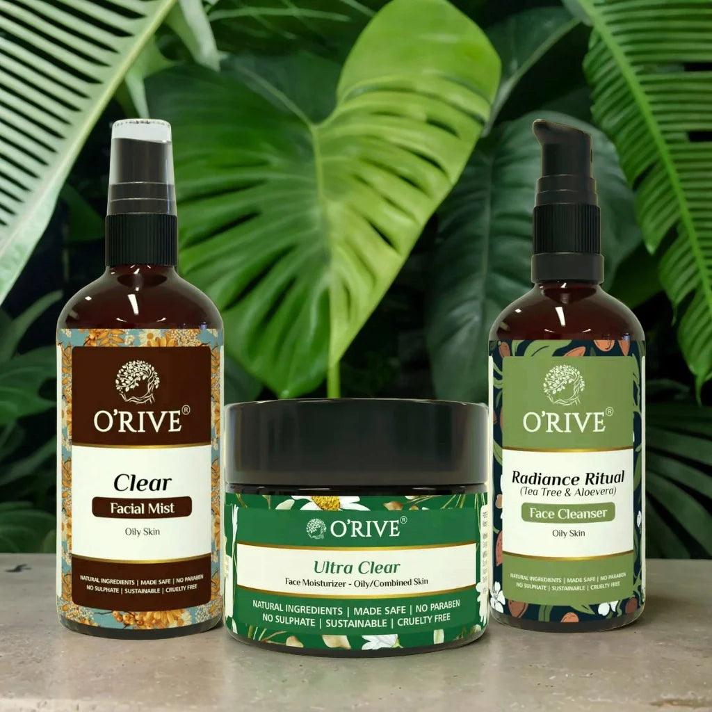 MIni Oily Skincare Ritual Kit - Orive Organics