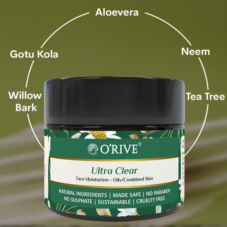 Mini Ultra Clear | Anti Acne Gel Moisturizer - Orive Organics