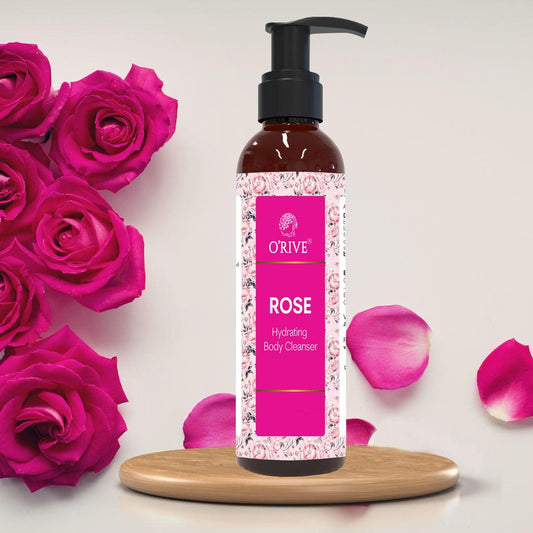 Rose Body Wash | Gentle Daily Cleanser - Orive Organics