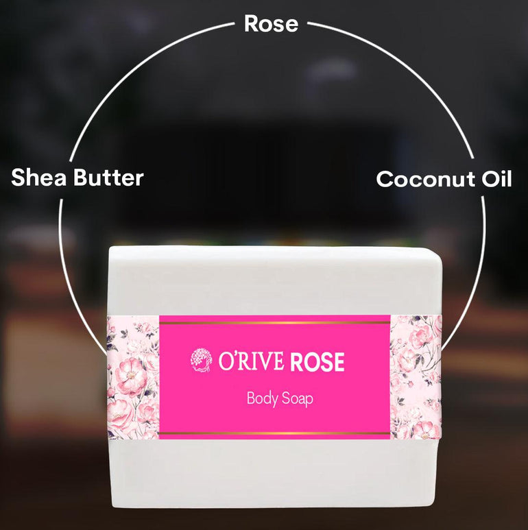 Rose Butter Soap - Orive Organics